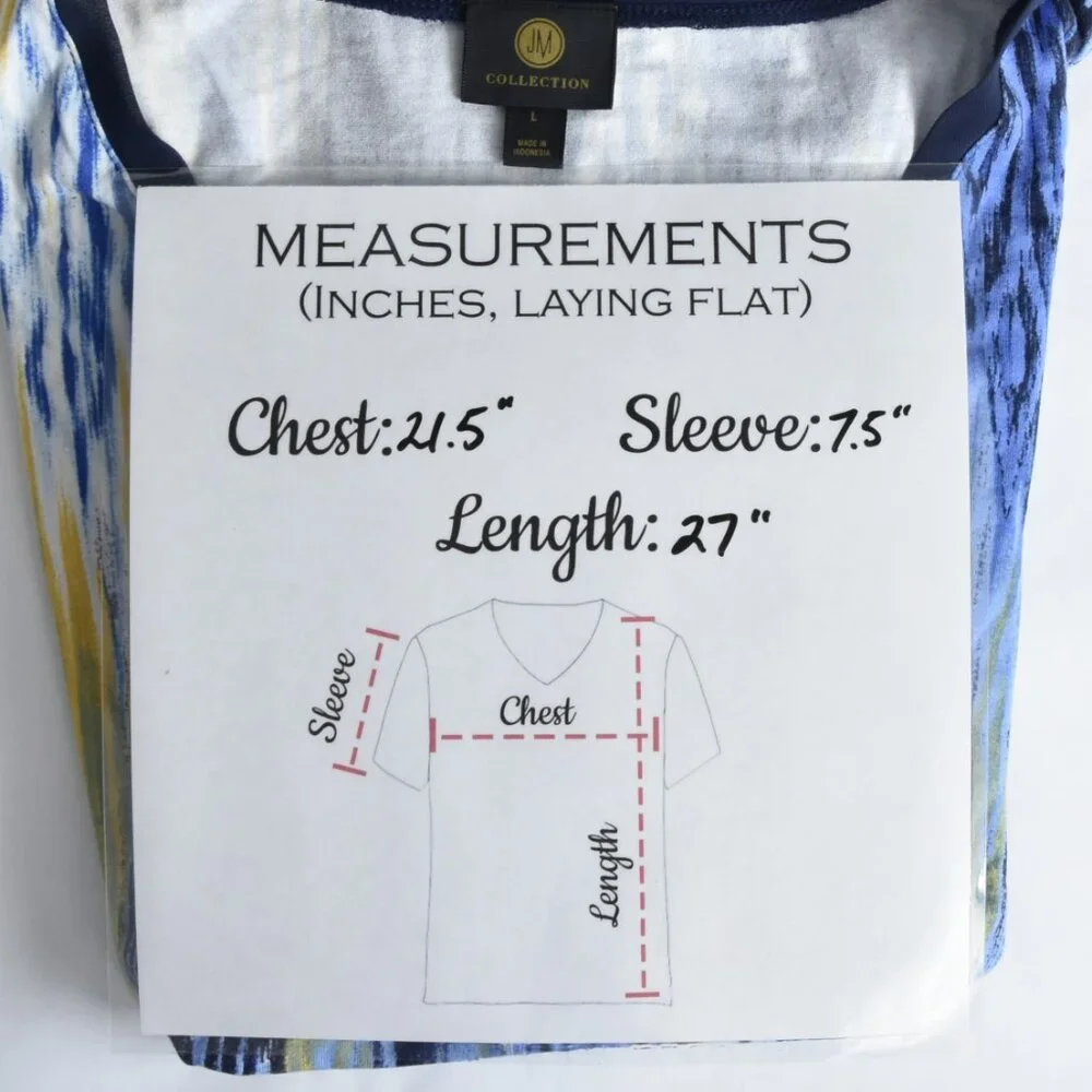 JM Collection Top Size Large - Picture 9 of 9